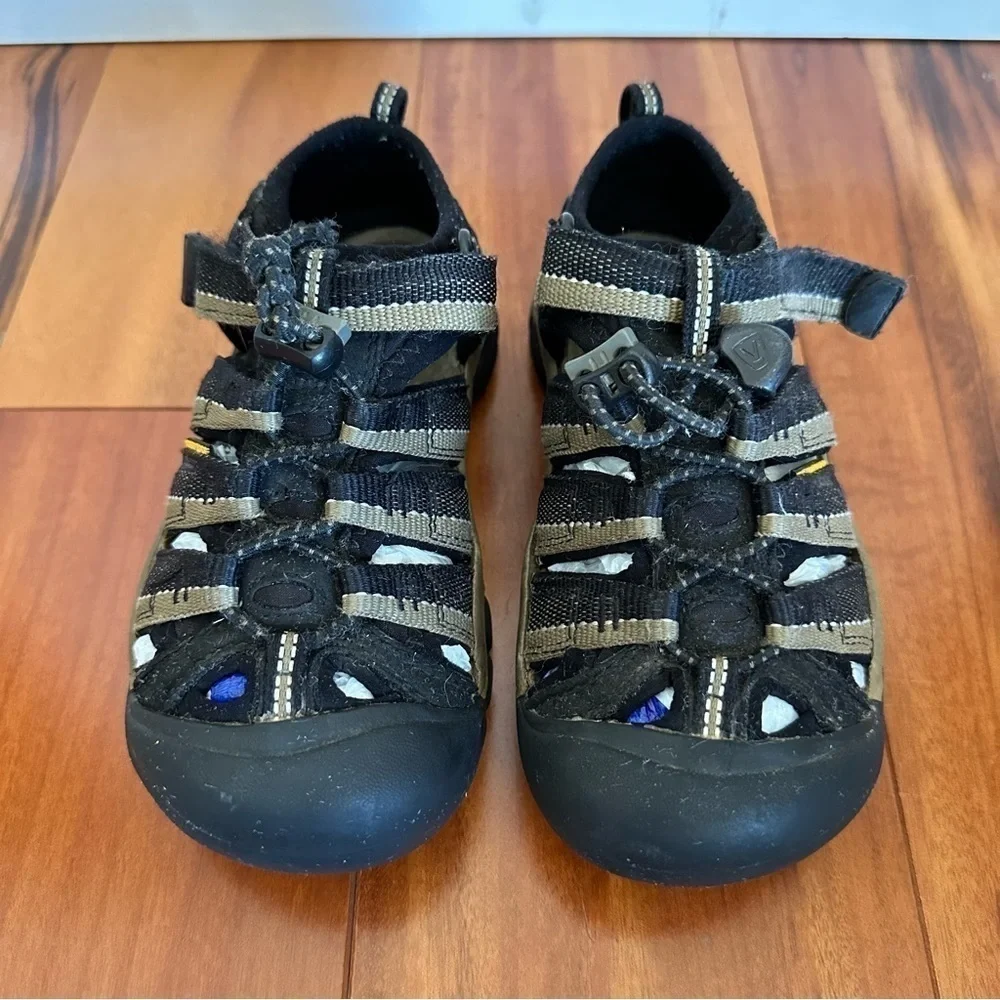 Keen Newport Waterproof Sandals Black Shoes Kid's Size 13